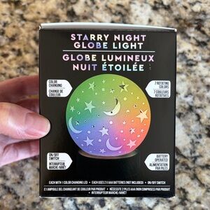 Starry Night Globe Light